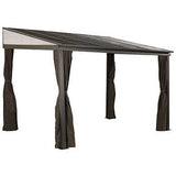 Sojag Portland No.53 Wall Gazebo Steel Roof 3x3.7m