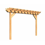 Creekvine Designs Monterrey Pergola Red Cedar 0.91m x 4.27m