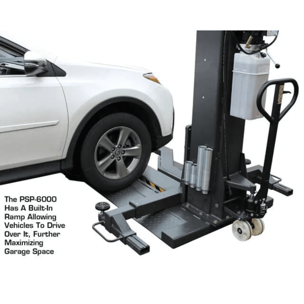 Atlas PSP-6000 Single Post Car Lift 2721.6kg