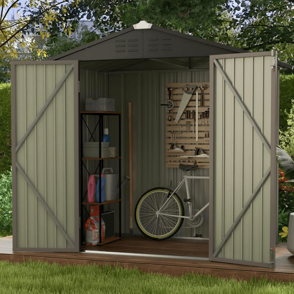 Patiowell Metal Storage Shed 3.05m x 3.66m