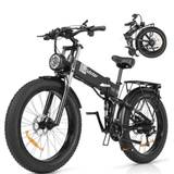 Ridstar DC26 Folding Fat Tire Mountain Electric Bike
