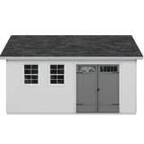 Scarsdale Wood Storage Shed 3.7m x 4.9m