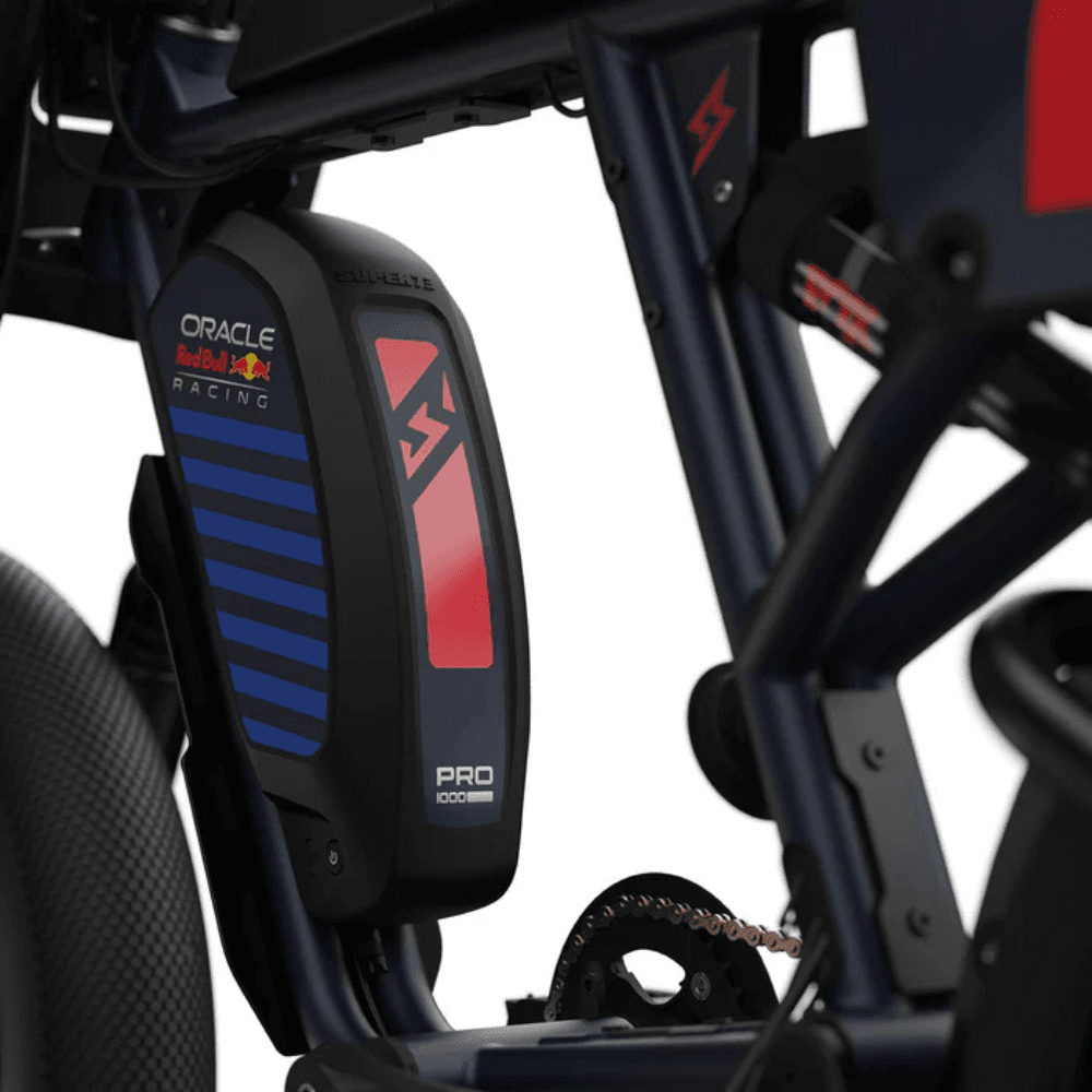 SUPER73 Oracle Red Bull Racing R Adventure Electric Bike 1.78m x 72.4cm