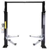 Asymmetric 2-Post Clear Floor Car Lift 4082.3kg Capacity