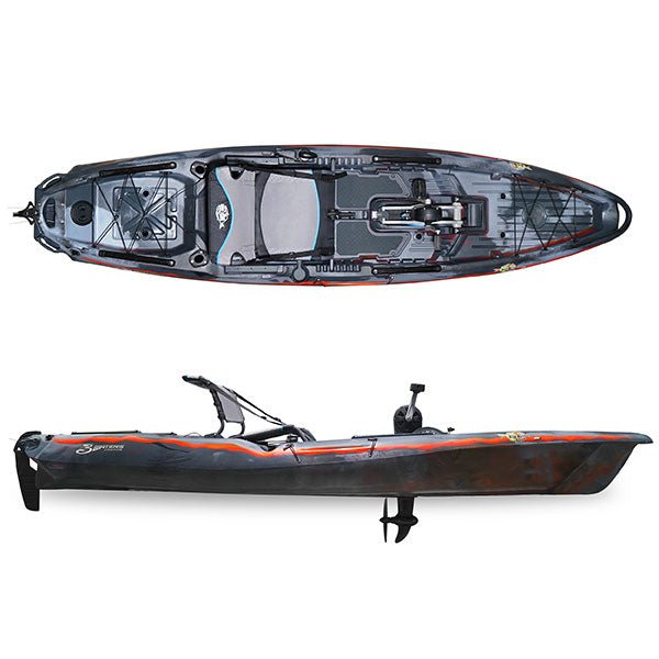 3 Waters Big Fish 120 PDL Fishing Kayak 49.9kg