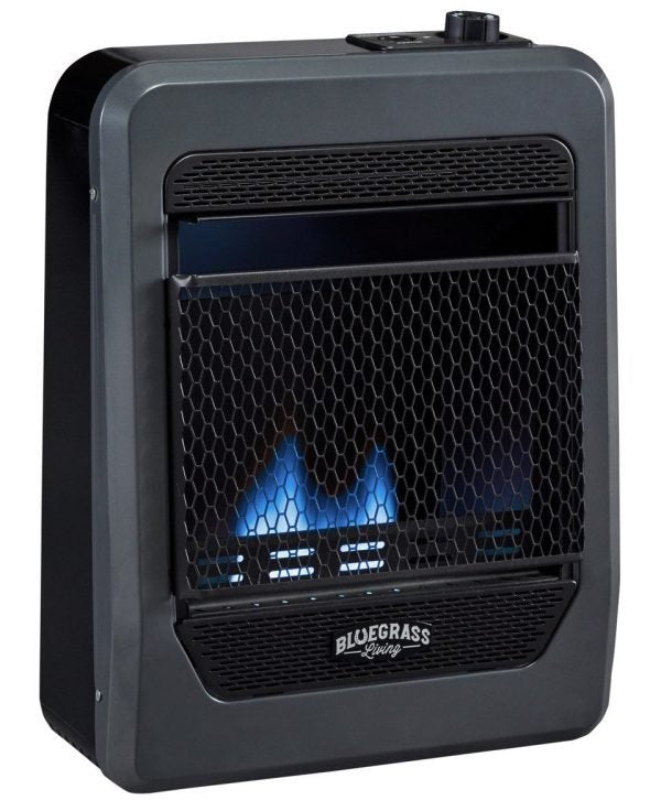 Bluegrass Living B10TPB-B Ventless Gas Heater 53.8cm x 40.1cm