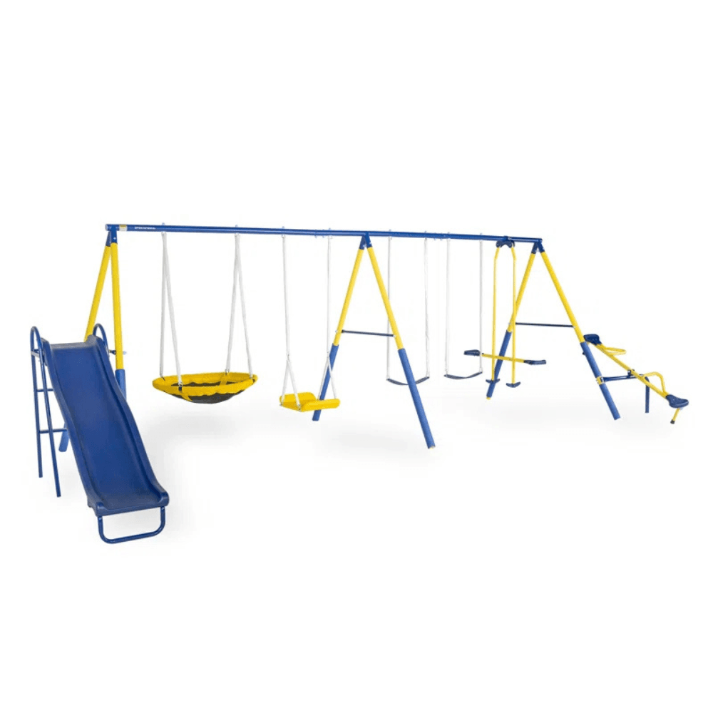 Sportspower Super 10 Metal Swing Set 5.6m x 2.3m