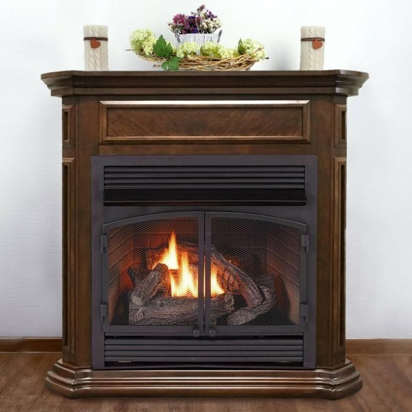 Duluth Forge DFS-400T-4NG Dual Fuel Ventless Fireplace 111.8cm x 40cm